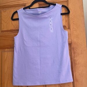 GAP Women's Lavender Sleeveless Top